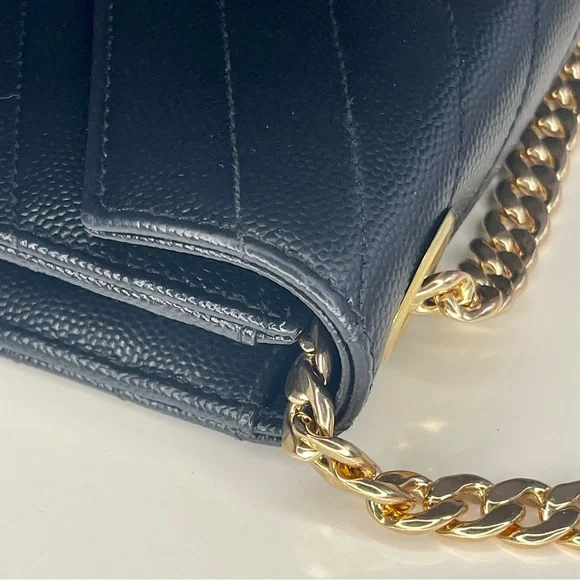 Saint Laurent WOC • Quilted Caviar Leather • Signature Edition - Picture 6 of 12